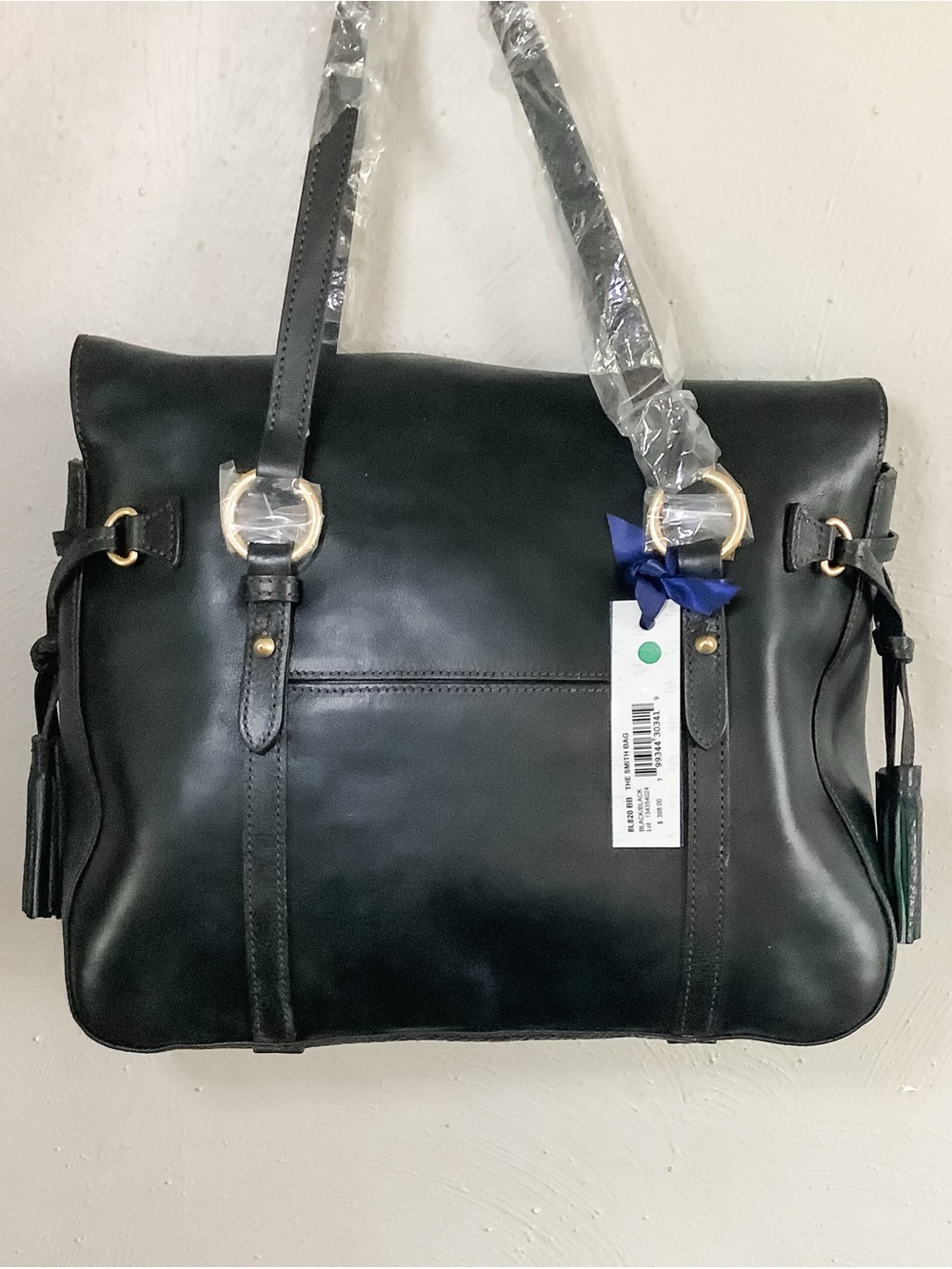 NWT Dooney & Bourke The Smith Bag Black Leather Tote - Picture 3 of 12